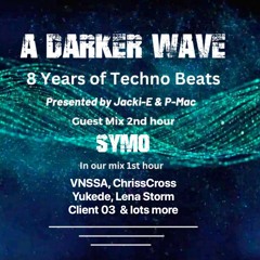 #454 A Darker Wave 28-10-2023 with guest mix 2nd hr by Symo