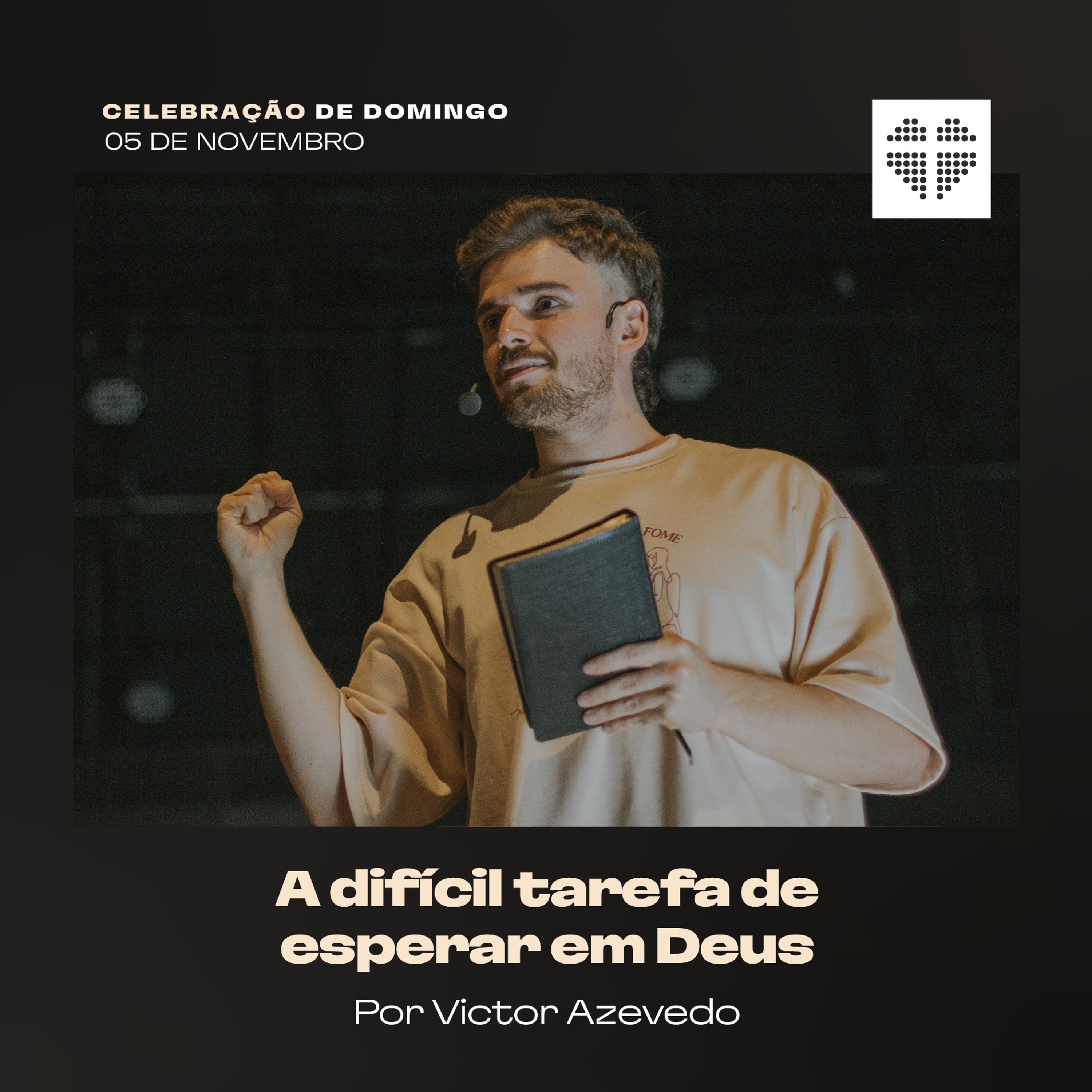 A Difícil Tarefa de Esperar em Deus | Igreja Por Amor | Victor Azevedo | 05 de Novembro de 2023 episode artwork