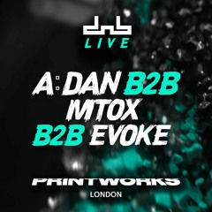 A:Dan B2B Mtox B2B Evoke - DnB Allstars At Printworks Halloween 2021 - Live From London (DJ Set)