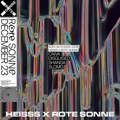 Disguised @ Rote Sonne // 24-12-2023 Live-Set