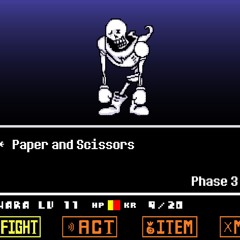 SG!Dustbelief: Paper and Scissors (Cover)