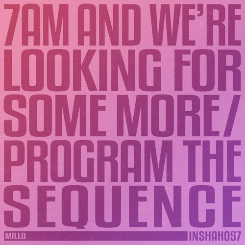 m i l l o - Program The Sequence