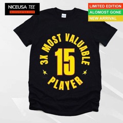 Nikola Jokic Denver Nuggets 3x Most Valuable Player Shirt