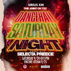 Dancehall Saturday Night Sirius XM 9/24/22