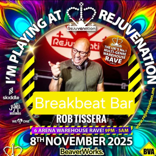 Rob Tissera Live @ Rejuvenation ( Breakbeat Bar) Nov 2025