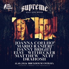 WE HYPE TECHNO @ Brickhouse Ostrava, Czech Republic 11.10.2024