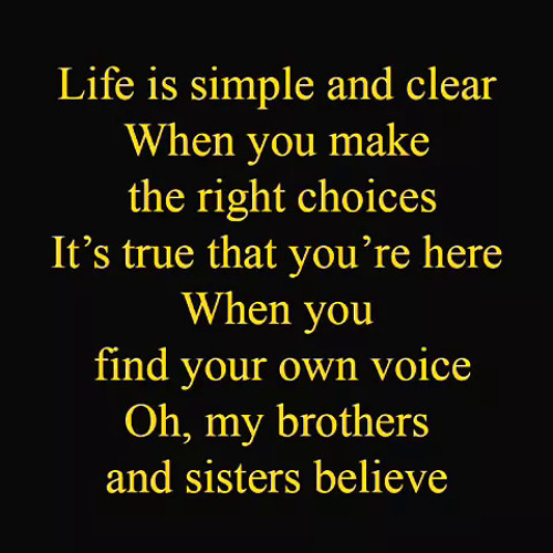 To This Day Lyrics