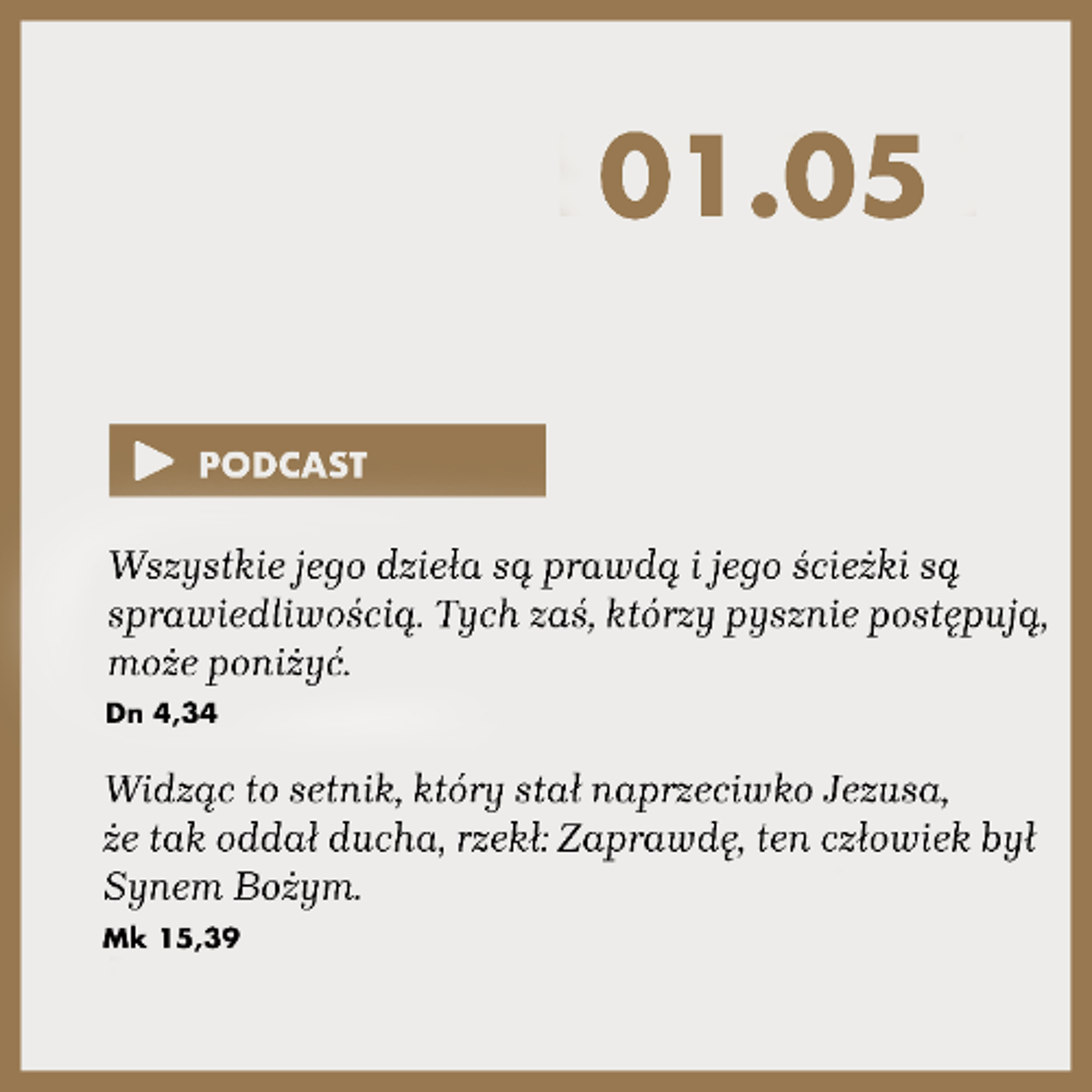 Poranek ze Słowem na 1 maja 2025 episode artwork