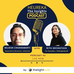 Episode #2: Rajesh Chakrabarti with Ritu Srivastava (Heureka: The Insights Podcast by Thelightbulb)