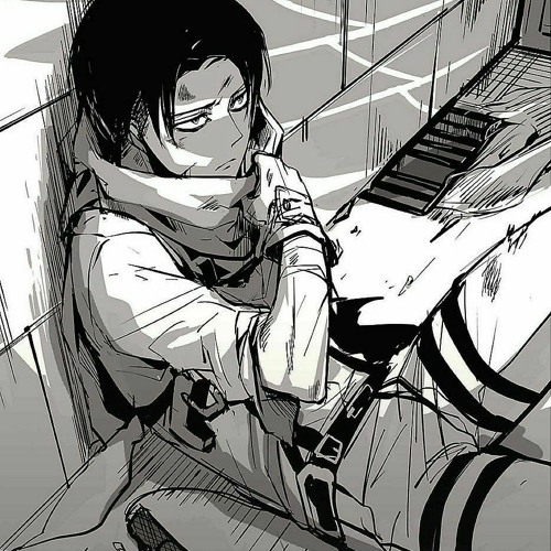 Levi x listener - having your first kiss with Levi (akiradubs)