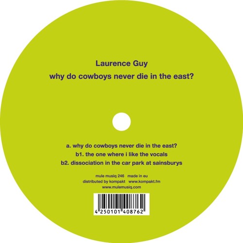 Why Do Cowboys Never Die In The East (Ambient Version)