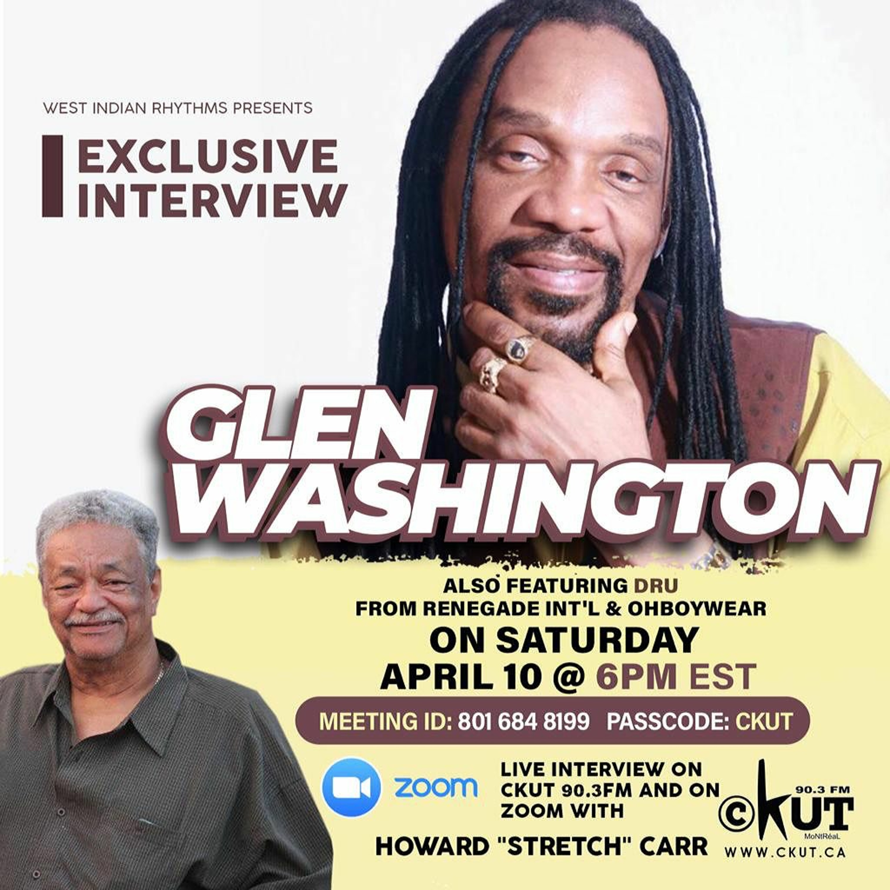 Interview with Glen Washington episode artwork