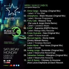 Marc Denuit // Planet Progressiv' Week 16.04.22 On Galaxie Radio Belgium