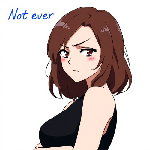 Not ever