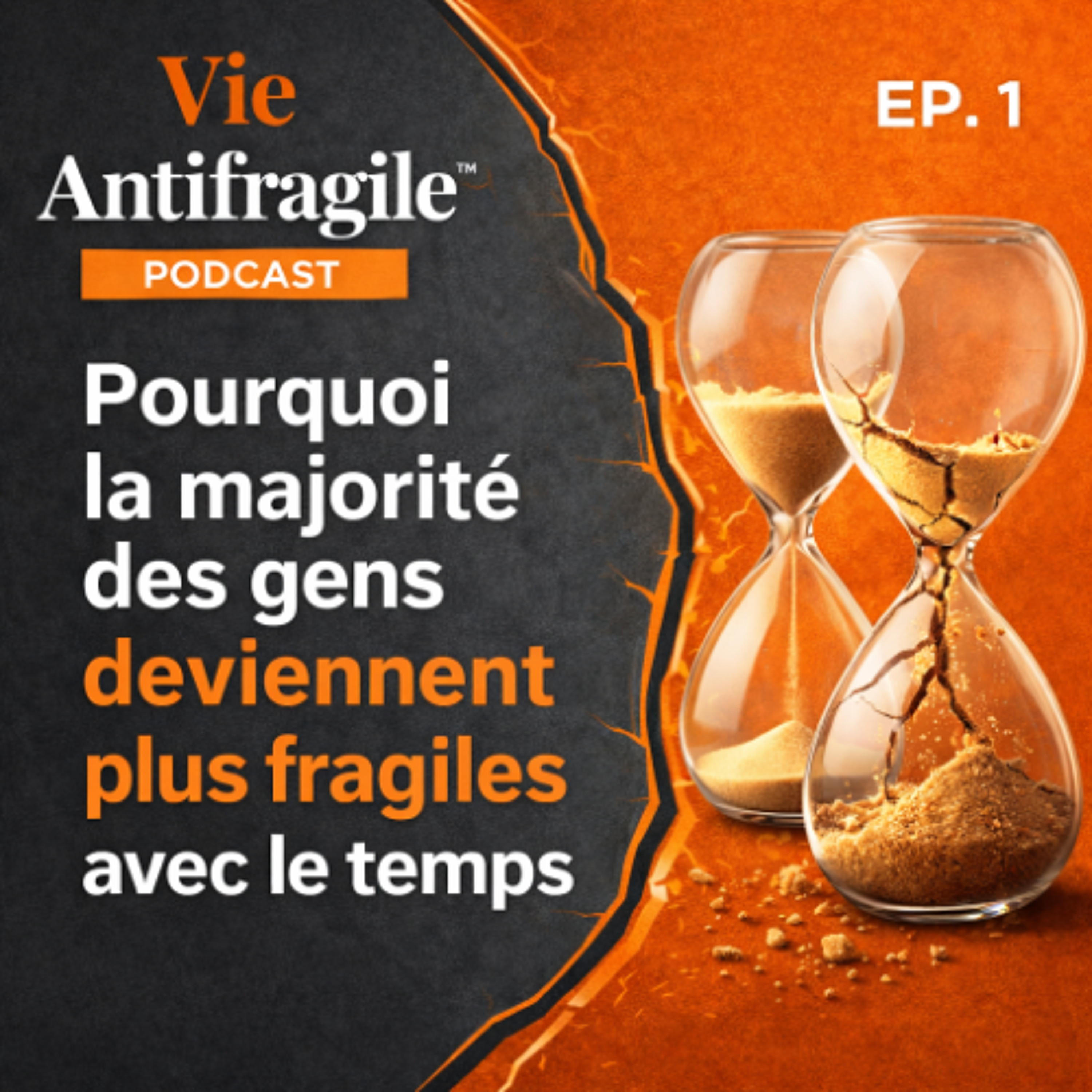 Pourquoi la majorité des gens deviennent plus fragiles avec le temps?