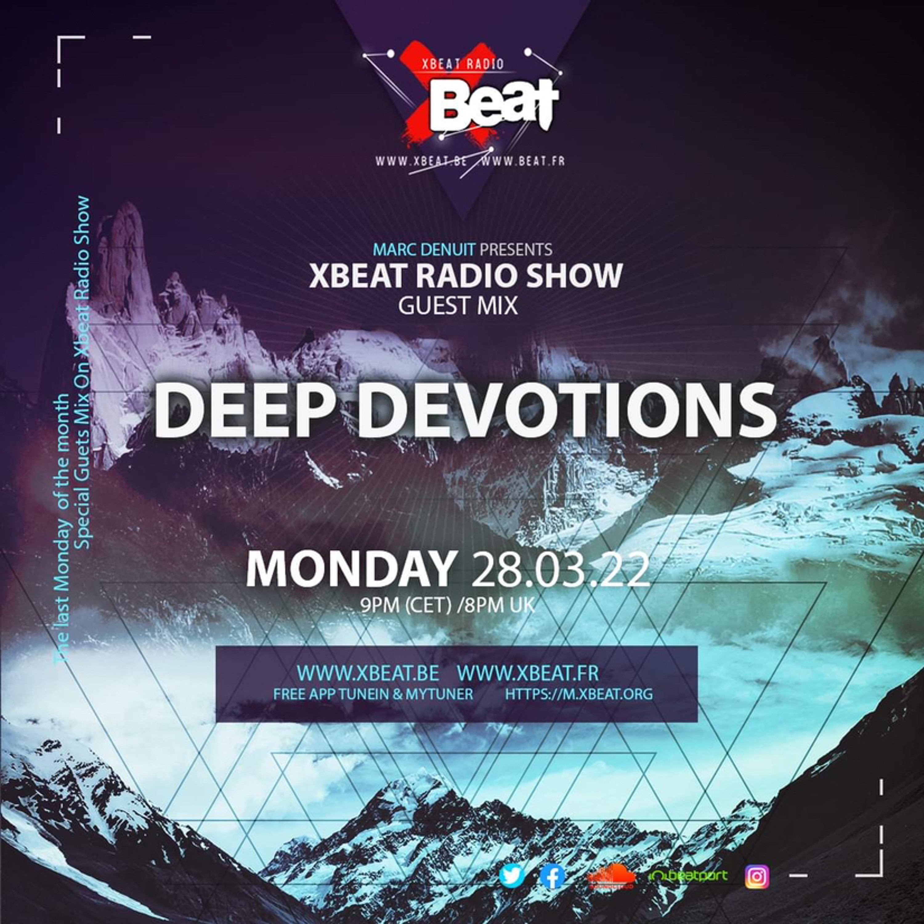 guest mix I xbeat radio march 2022 I  by Deep Devotions episode artwork