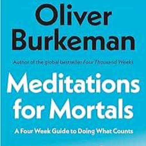 meditations for mortals