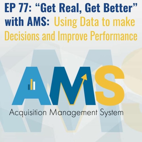 Stream Airwaves #77: “Get Real, Get Better” with AMS: Using Data to make  Decisions and Improve Performance by Naval Air Systems Command (NAVAIR) |  Listen online for free on SoundCloud