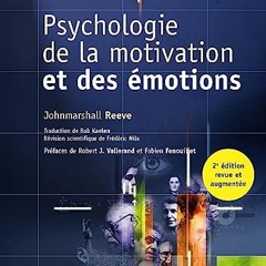 Télécharger eBook Psychologie de la motivation et des émotions au format MOBI K7t4C
