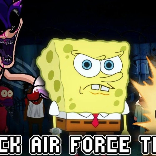 BLACK AIR FORCE TROUBLE (YourBoySponge  x Triple Trouble) by [A2]