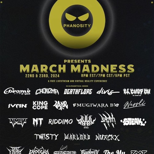 RIDDIMO PHANOSITY MARCH MADNESS MIX