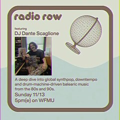 Live on WFMU Radio Row 11/13/22