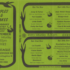 Apples and Snakes, ? The Eagle, ? 28 Nov 1987