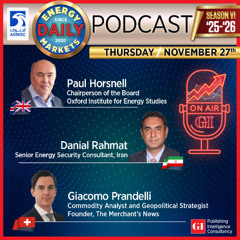 PODCAST: Daily Energy Markets - Nov 27th