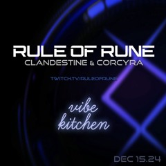 Progressive House // Clandestine & Corcyra // Vibe Kitchen Ep 33, December 15th, 2024