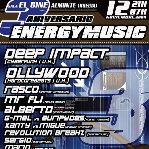 3er Aniv. EnergyMusic PROMO Radio NOV 04
