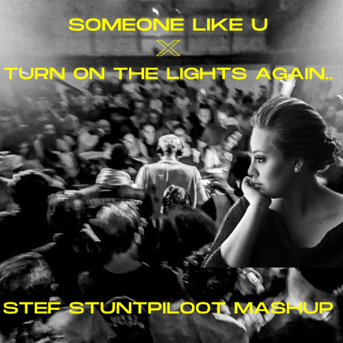 Someone Like You X Turn On The Lights again.. (Stef Stuntpiloot Mashup)