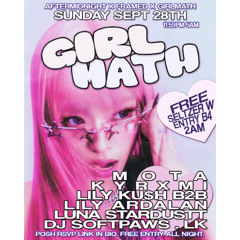 Girl Math Set 9/28