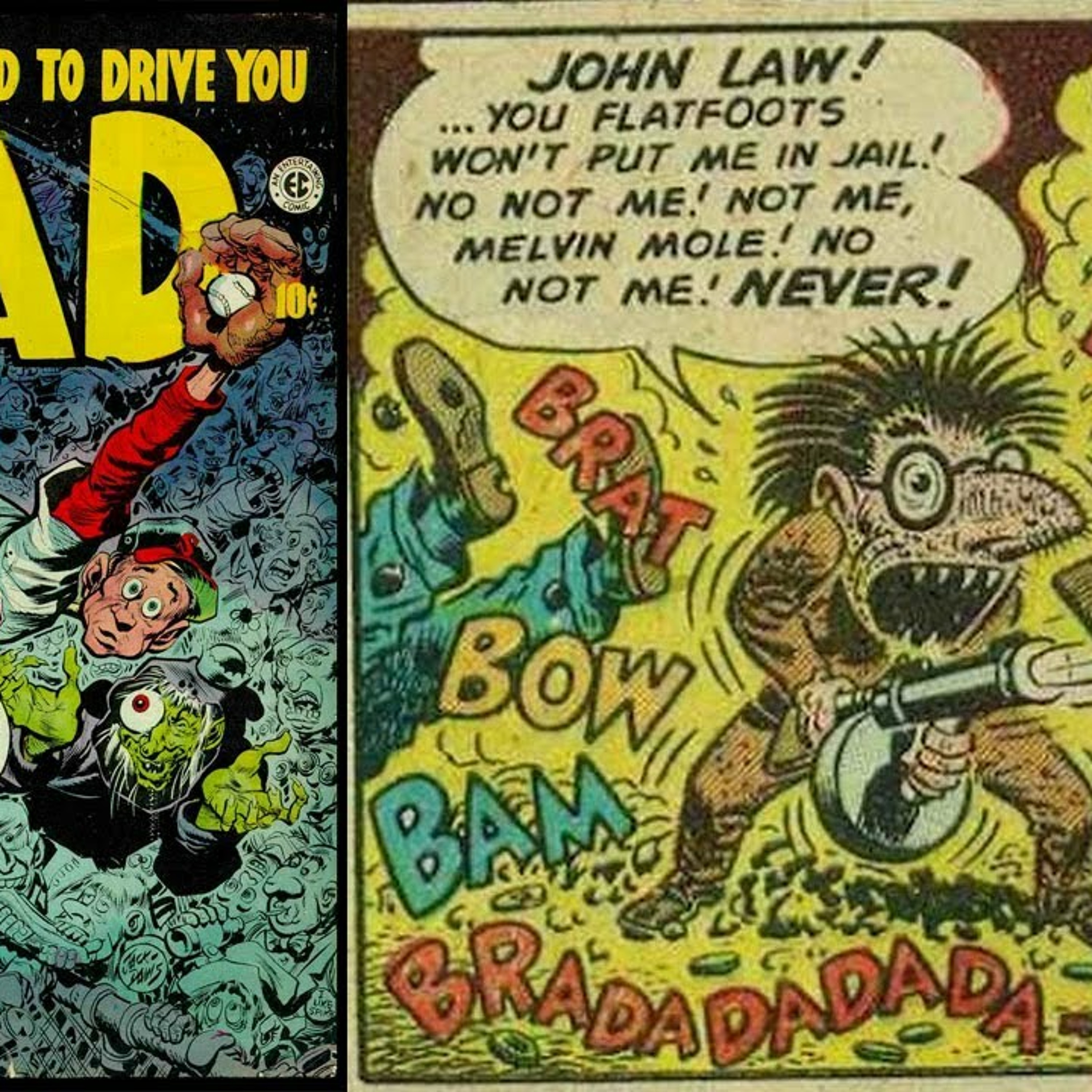 Mad issue 2 Contains One of Harvey Kurtzman's Most Influential Comic Strips! The Mole! episode artwork