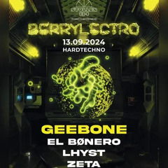 Zeta @ Berrylectro 13.09. | Stollen134 Dortmund