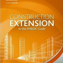 eBooks ✔️ Download Construction Extension to the PMBOK® Guide Online Book