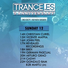 Gonzalo Bam B2B Martu (Special Closing Set) @ Trance.es 9th Anniversary (12/11/2023)