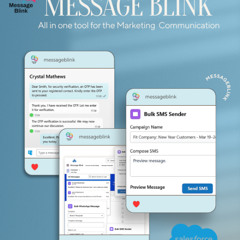 Salesforce Bulk SMS App