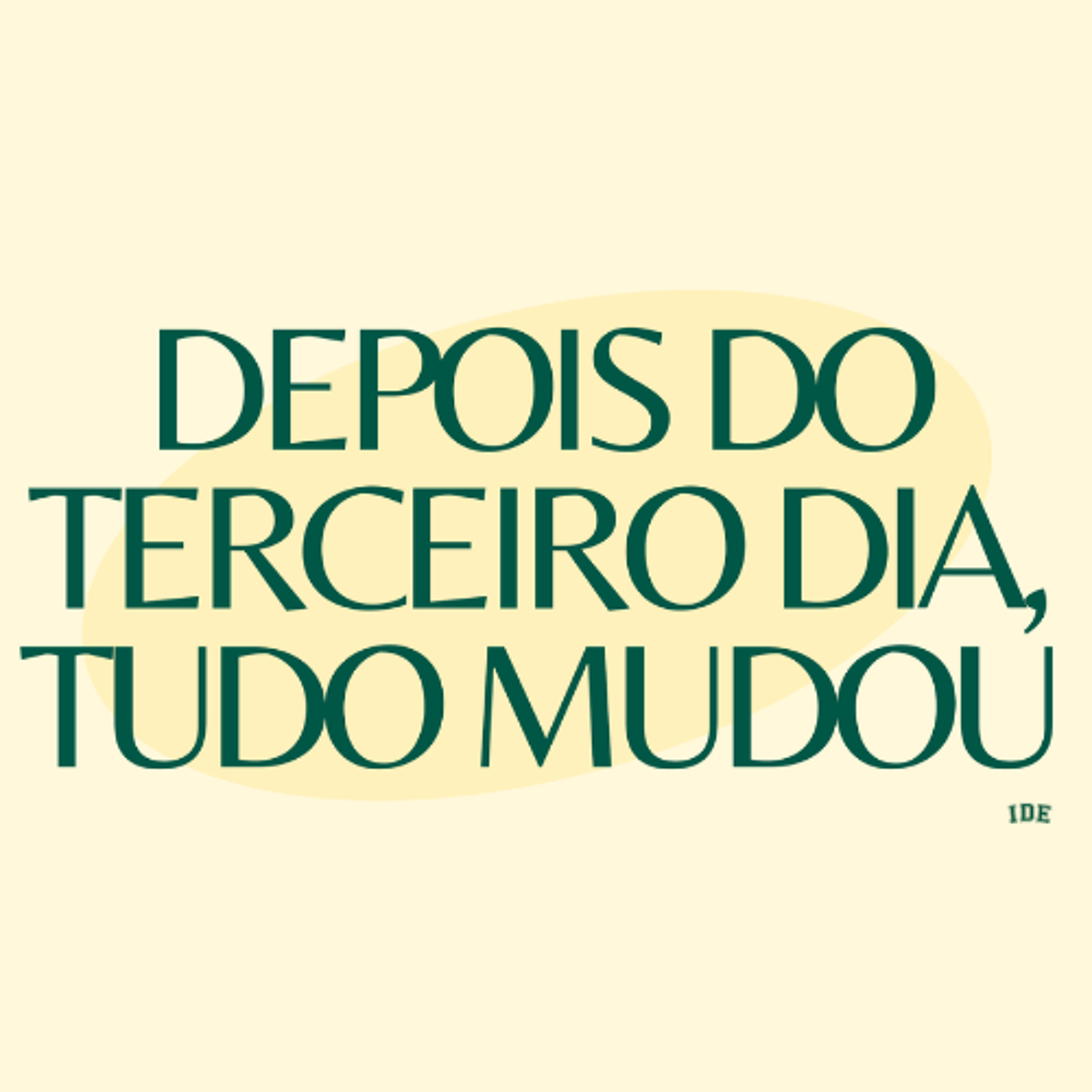 Depois do terceiro dia tudo mudou - Julia Peres