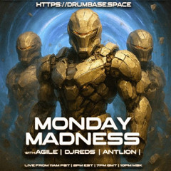 DJ Agile - Drumbase.space Live 15-12-25 Guest Extime (TransFrequency Recordings)