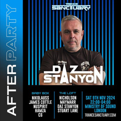 Daz Stanyon Live at Trance Sanctuary Afterparty - Ministry Of Sound 2024