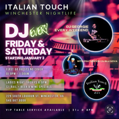 Italian Touch Mix|Ladies Night 1.10.25