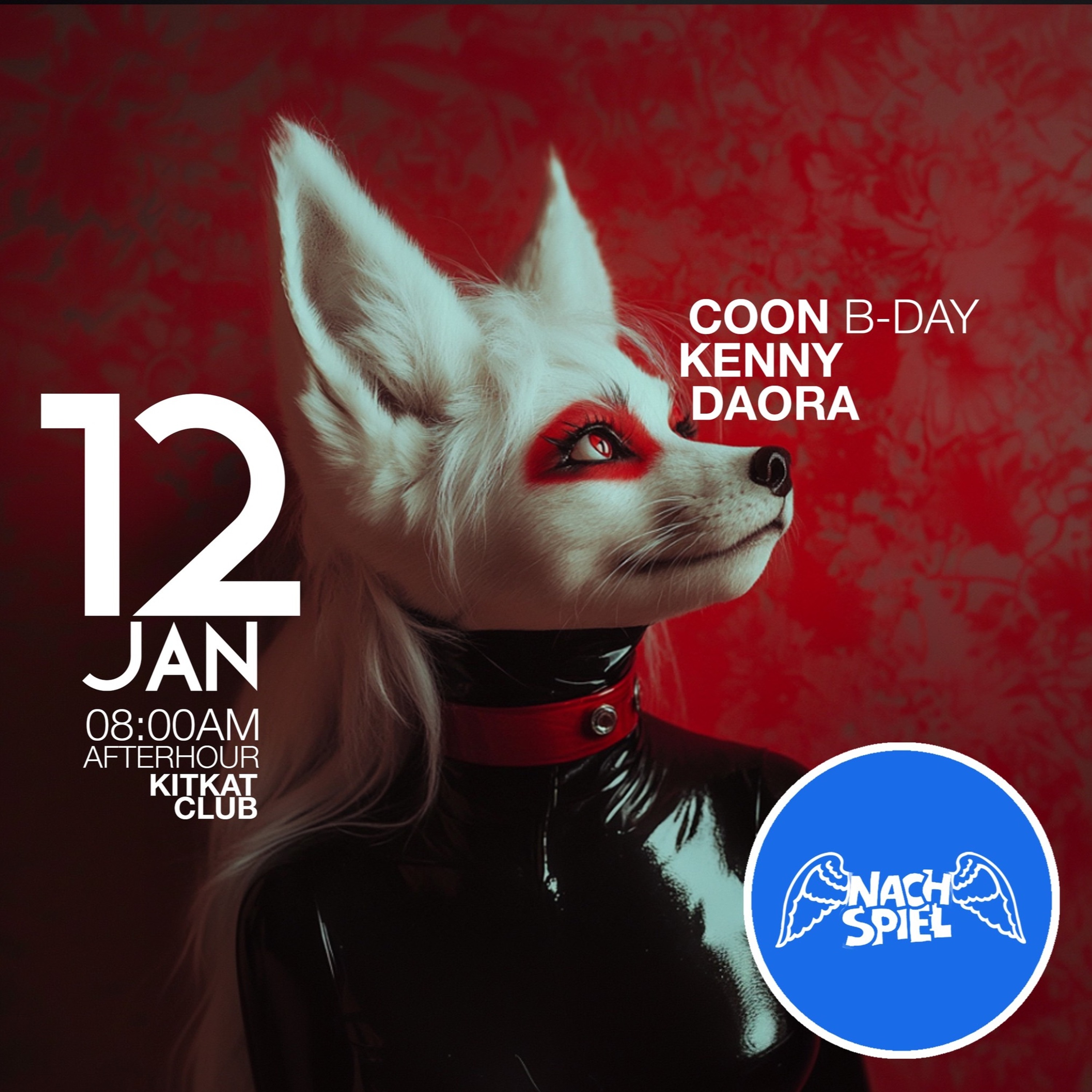 2025-01-12 NACHSPIEL (Kitkat Club) Coon B-Day , Kenny , Daora episode artwork