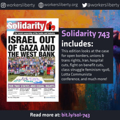 743 — Israel out of Gaza and the West Bank | For two states and equal rights |