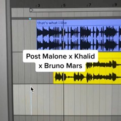 Post Malone x Khalid x Bruno Mars (Carneyval Mashup)