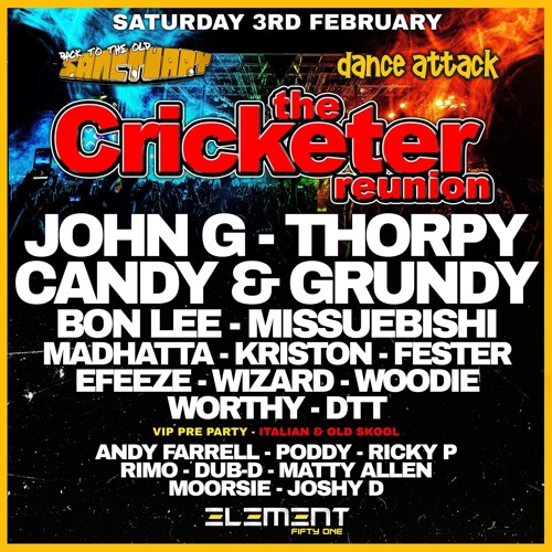 Cricketer Reunion PROMO MIX - DUB D