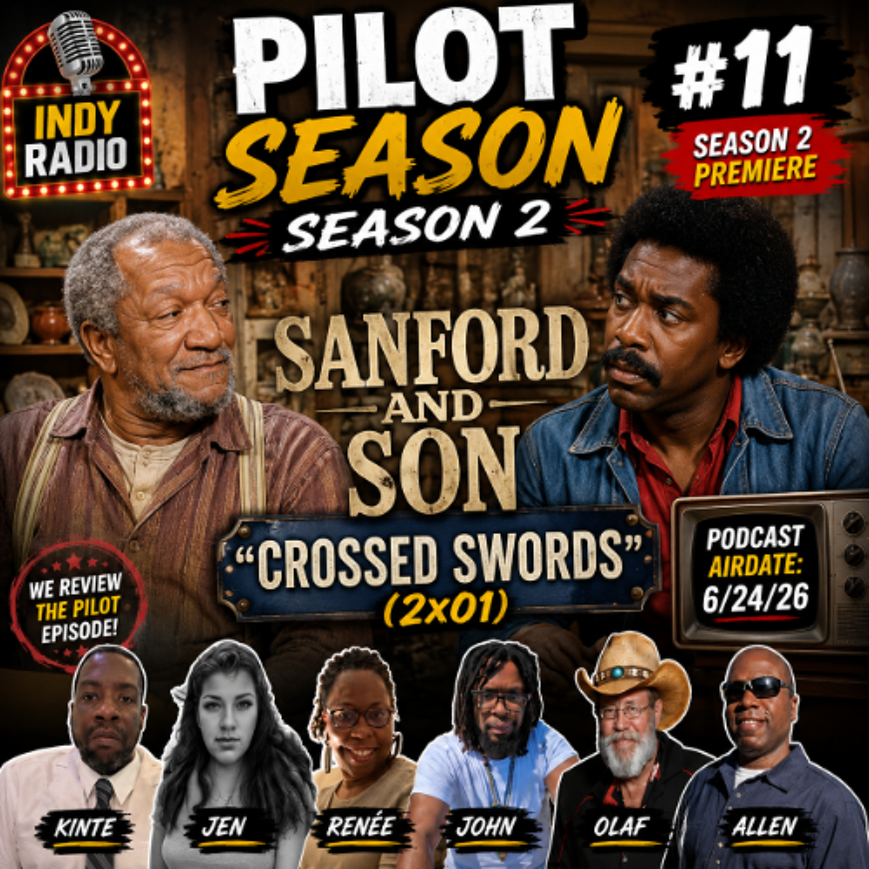 Pilot Season: Sanford and Son "Crossed Swords" (2x01) #11 episode artwork