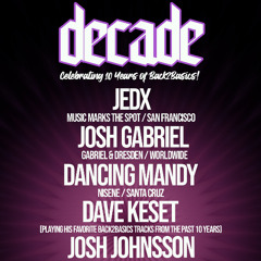 Live at Back2Basics 10 Year Anniversary Event