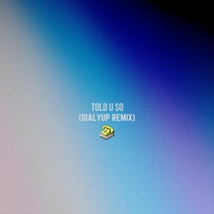 Camoufly - Told U So (DIALYUP REMIX)