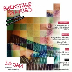 Alejandro Alvarez Live @ Backstage Diaries 13-01-2024