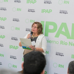 Juana Benitez - IPAP reinauguró su emblemático edificio en Viedma